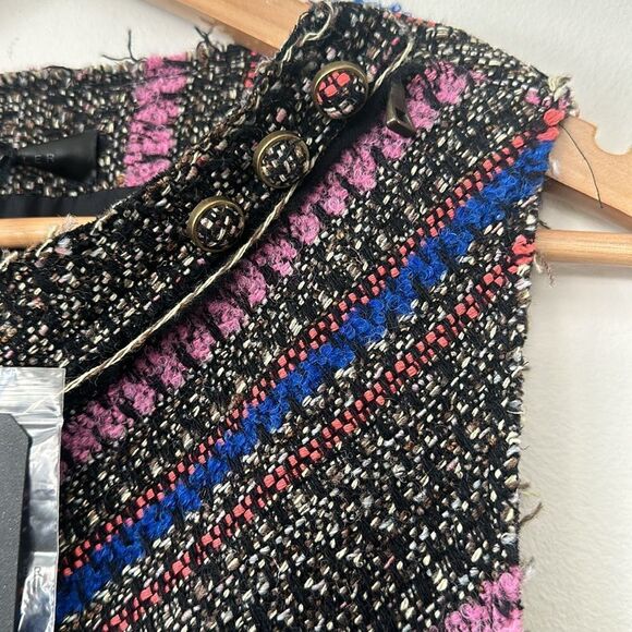 Proenza Schouler Tweed Midi Asymmetric Dress 10 NWT - Picture 4 of 14